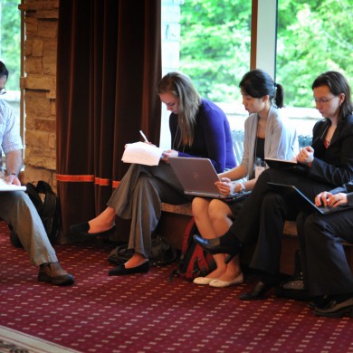 Project team meeting