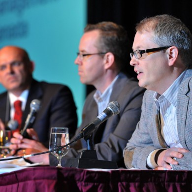 Left to right: Alessandro Biglioli, CMC T2P Advisor, Dr. Stephen Leonard, David Reese